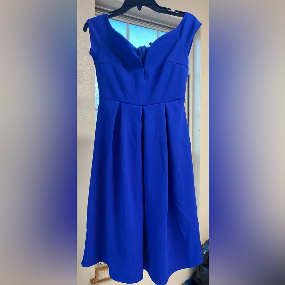 Elegant Blue Dress